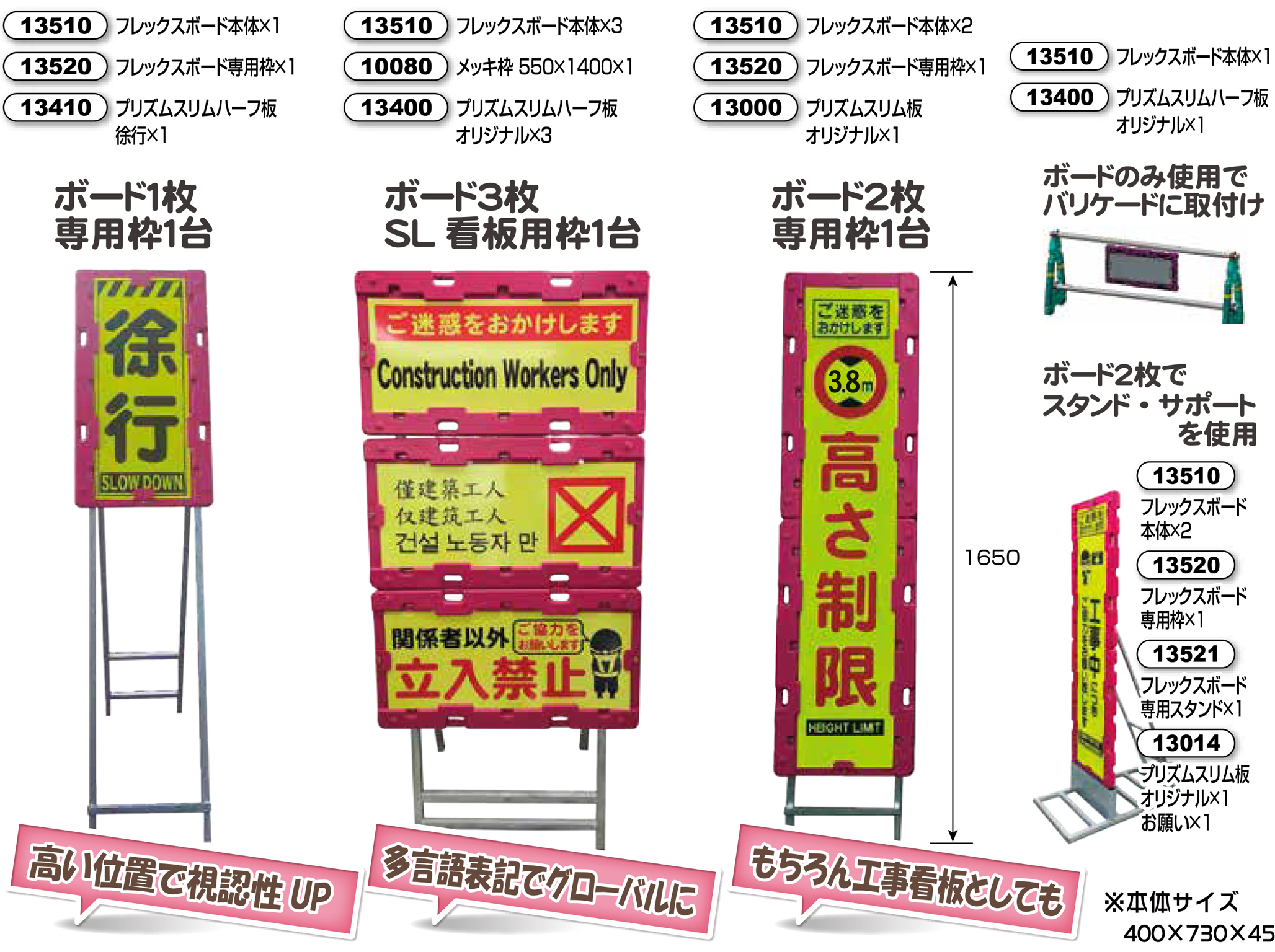 フレックスサインボード