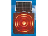 ソーラー式小型LED表示機